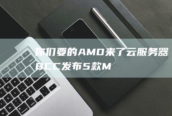 你们要的AMD来了云服务器BCC发布5款M